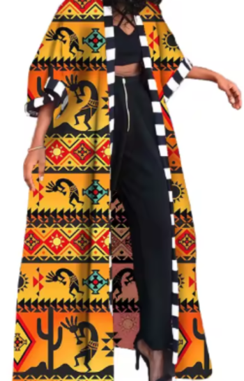 Long African Print Dress
