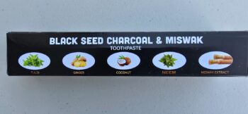 Black Seed Charcoal & Miswak Toothpaste