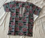 Savanna Style African Print Button-Up Shirt
