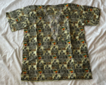 Savanna Style African Print Button-Up Shirt