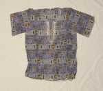 Men's African Print Short Sleeve Shirt
