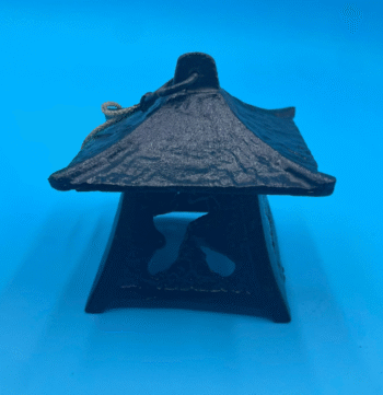 Black Cast Iron Pagoda Lantern