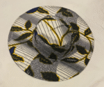 Tribal Print Wide-Brim Hat