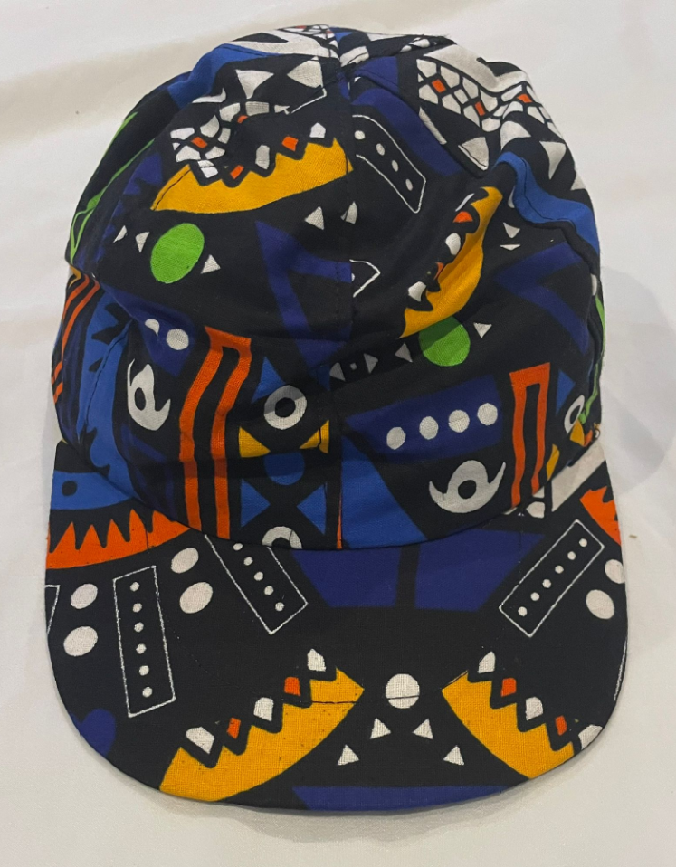 Multicolor African Print Baseball Cap