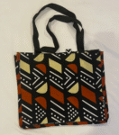 African Print Tote Bag