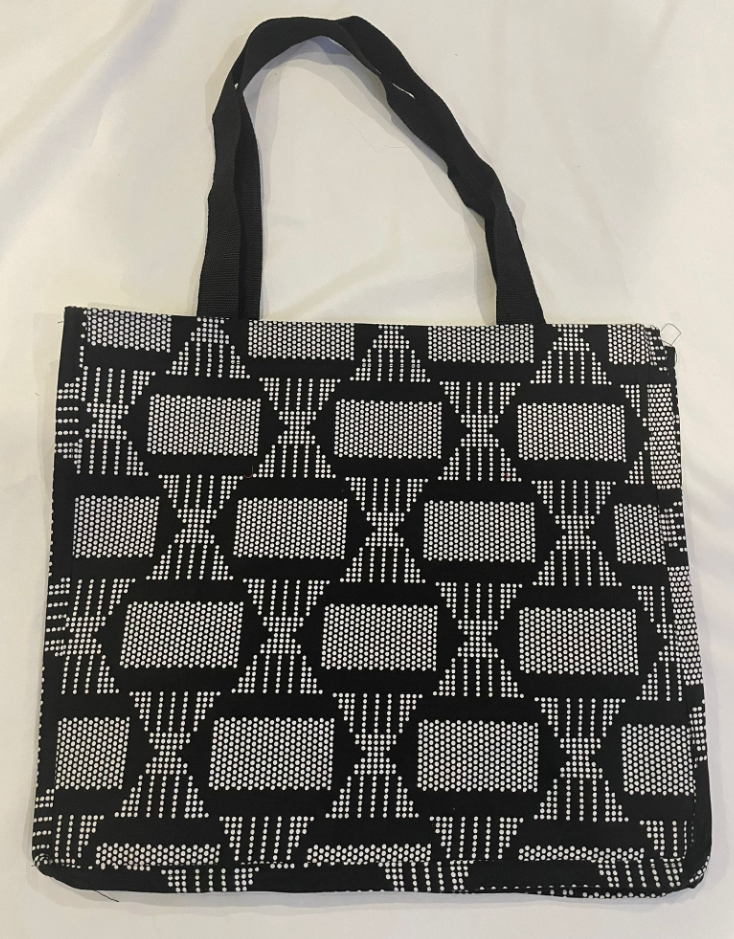 African Print Tote Bag