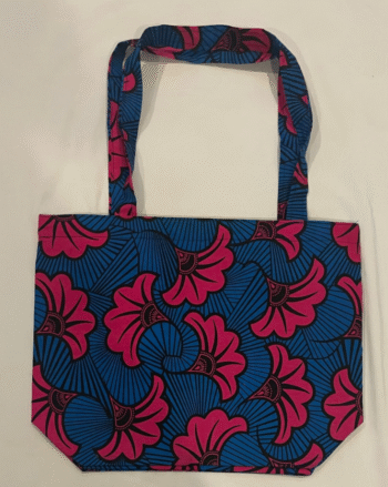 African Print Tote Bag