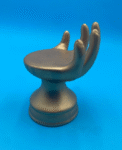 Gold Hand-Shaped Display Stand