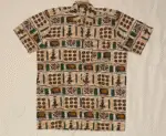Men's African Print Short Sleeve Shirt