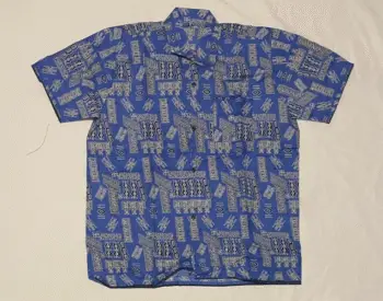 Men's African Print Short Sleeve Shirt