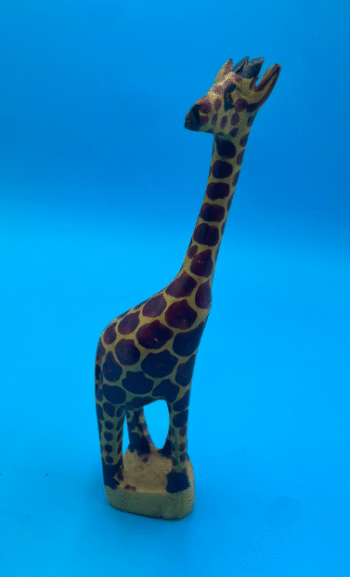 Wooden Giraffe Decor