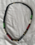 Rhythm Stripe Bead Necklace