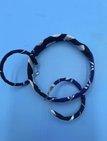 Fabric-Wrapped Jewelry Set